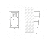 2N EntryCom IP Safety - Installationszeichnung