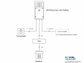 2N EntryCom a/b Safety - Elektrische Anschlüsse