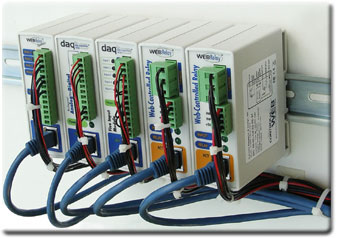 WebRelay DIN Rail